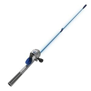 EUC Zebco Star Wars Rey Kids Spincast Reel and Light-Up Fishing Rod Combo,L